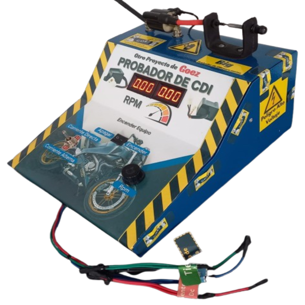 Probador de CDI BIG para motos en Colombia – Herramienta electrónica avanzada de GOEZ