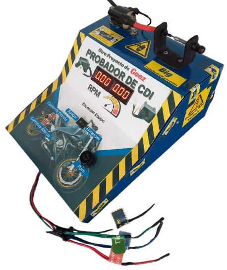 Probador de CDI BIG para motos en Colombia – Herramienta electrónica avanzada de GOEZ