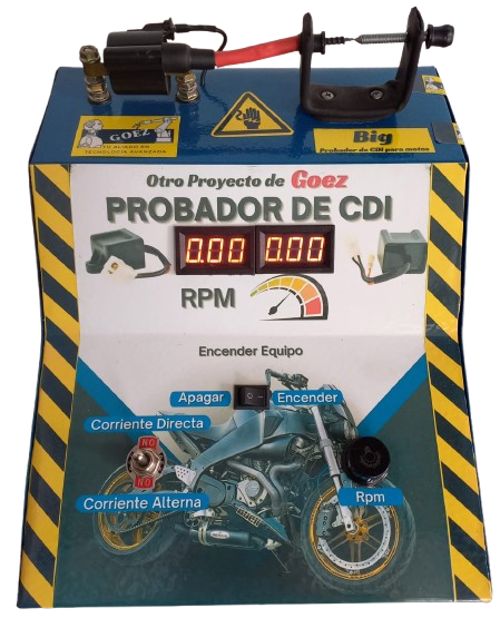 Probador de CDI BIG para motos en Colombia – Herramienta electrónica avanzada de GOEZ