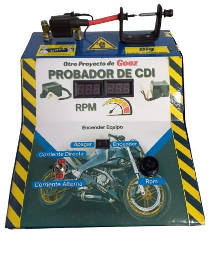 Probador de CDI BIG para motos en Colombia – Herramienta electrónica avanzada de GOEZ